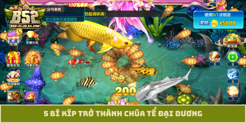 5 bí kíp trở thành Chúa tể đại dương
