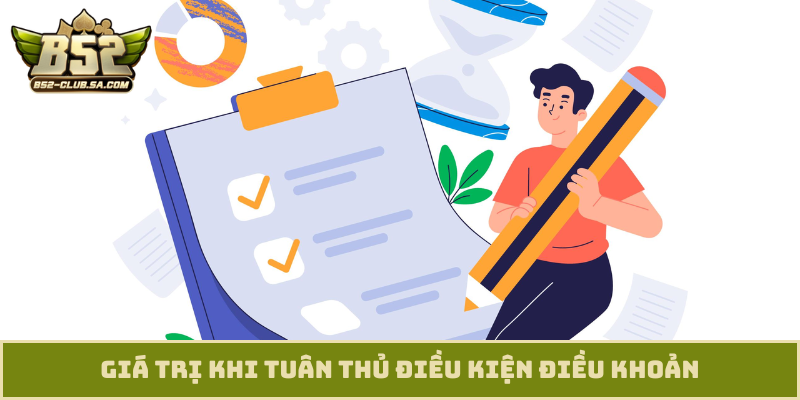 Giá trị khi tuân thủ điều kiện điều khoản
