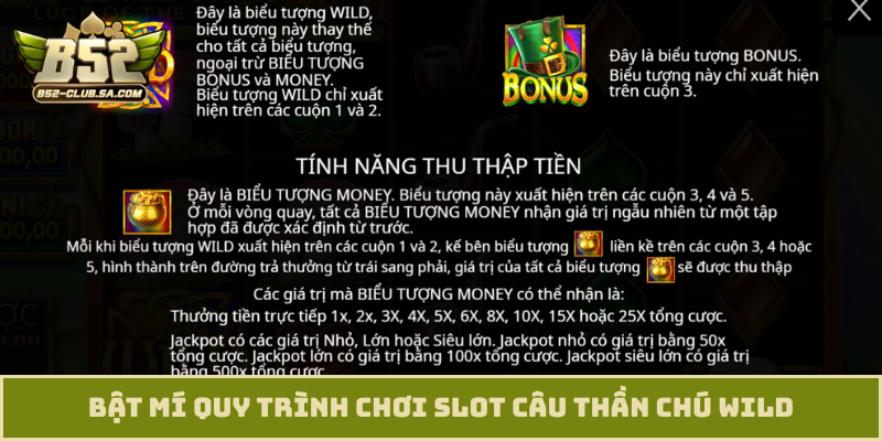 Bật mí quy trình chơi slot câu thần chú Wild